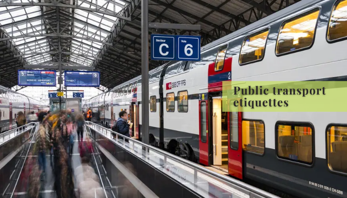 Swiss Public Transport Etiquettes